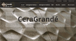 Desktop Screenshot of ceragrande.com